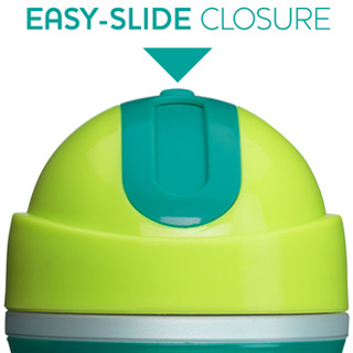 Easy-Slide Flip-Top Closure