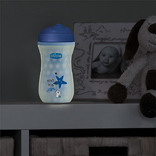 No-Spill Glow Cup - Lighten up your next sippy cup with Pink Glow! 