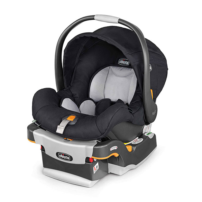 Chicco KeyFit ClearTex Car Seat in Black