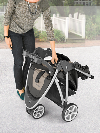 chicco three wheel stroller