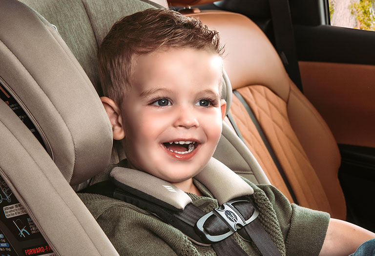 Chicco Fit3x forward-facing lifestyle image