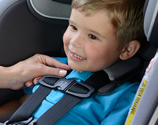 Car Seat Safety Step 2 - Testing Harness with a Pinch
