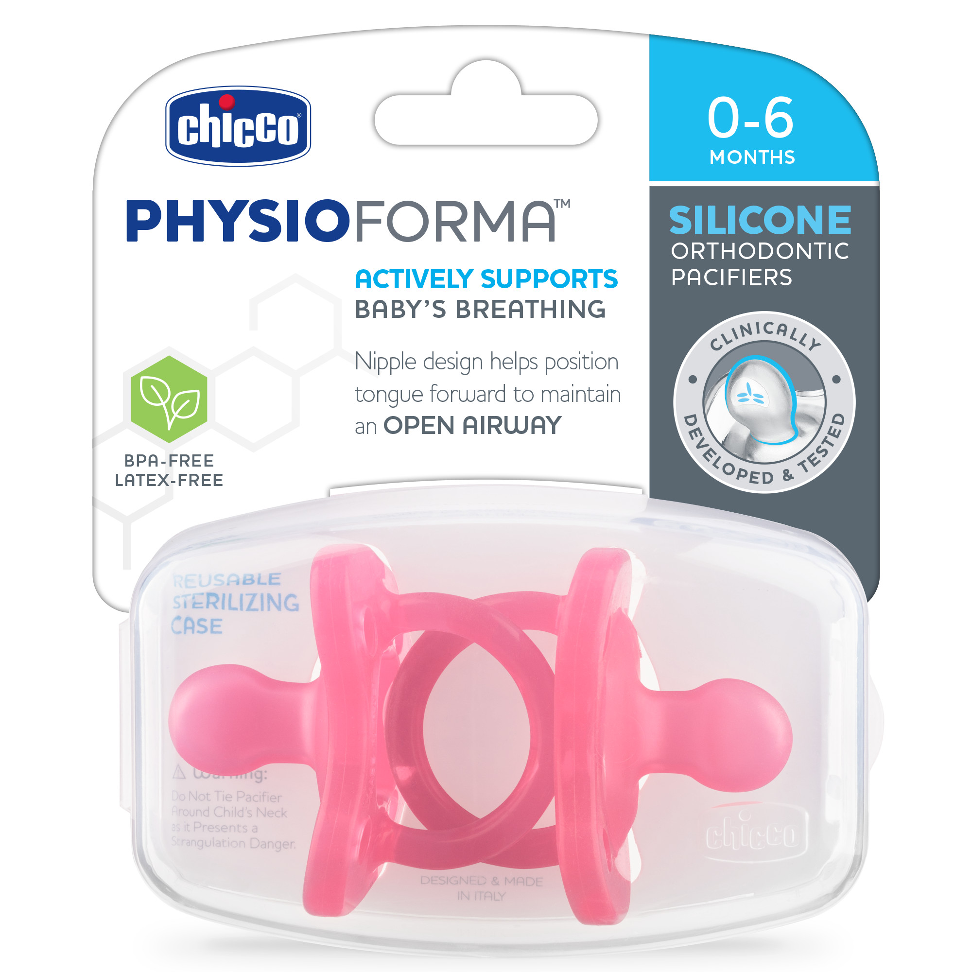 PhysioForma Pacifier Soft Silicone (2pc)