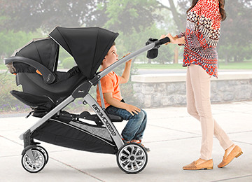 chicco stroller stand attachment