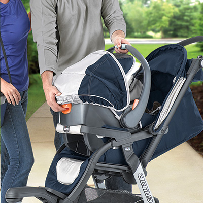 Removable bumper bar for KeyFit attachment - Chicco jogging stroller with car seat