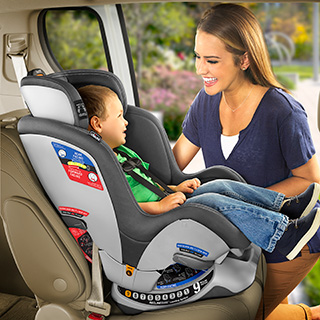 Nextfit Sport Convertible Car Seat Black