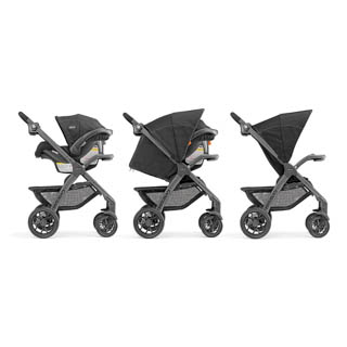 Three Strollers in One