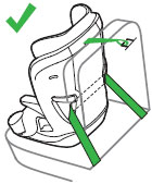 Chicco MyFit Zip Air Car Seat Install A-3 image