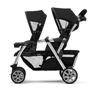 chicco cortina double stroller car seat compatibility