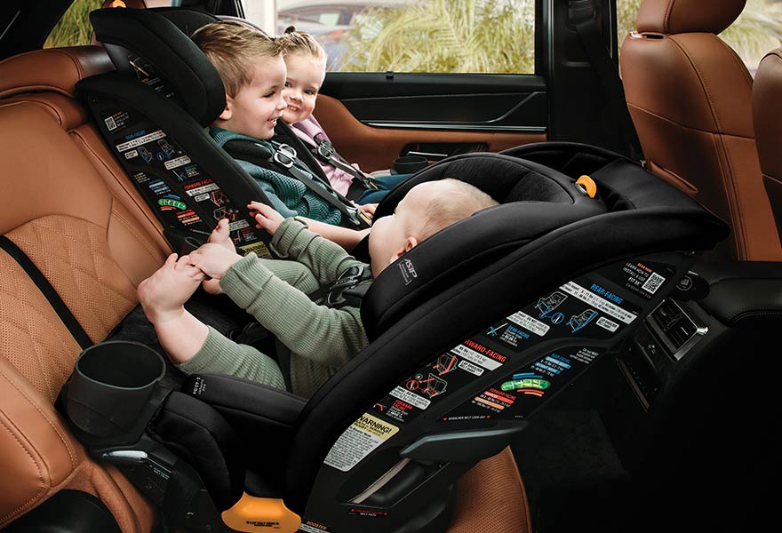 Chicco Fit3x ClearTex Ultra-Slim All-in-One Car Seat