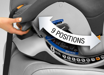 Chicco Nextfit Convertible Car Seat Reclinesure Fits A Wider Range Of Vehicles In Both Rear Facing And Forward Modes