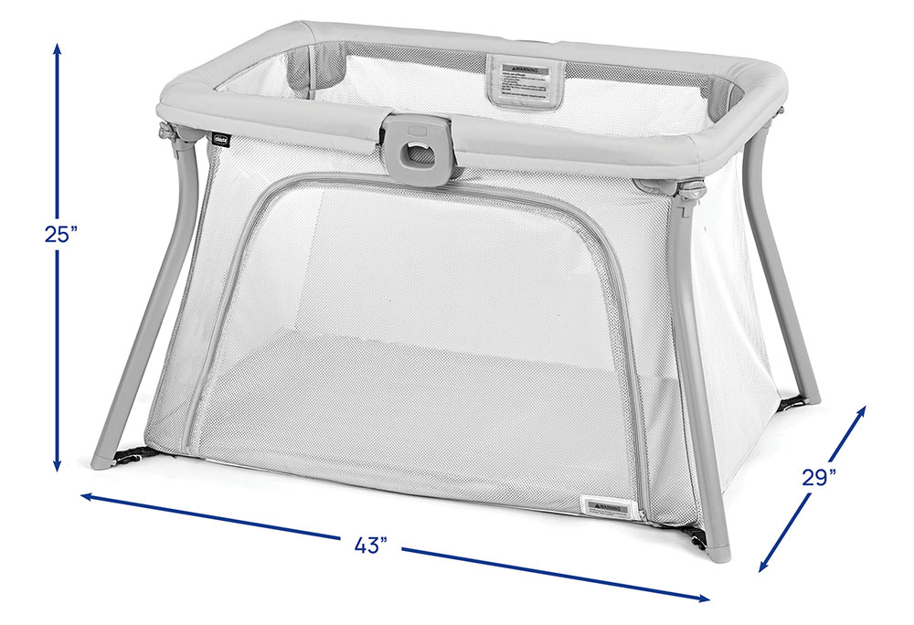 Alfa Lite Travel Playard dimensions image