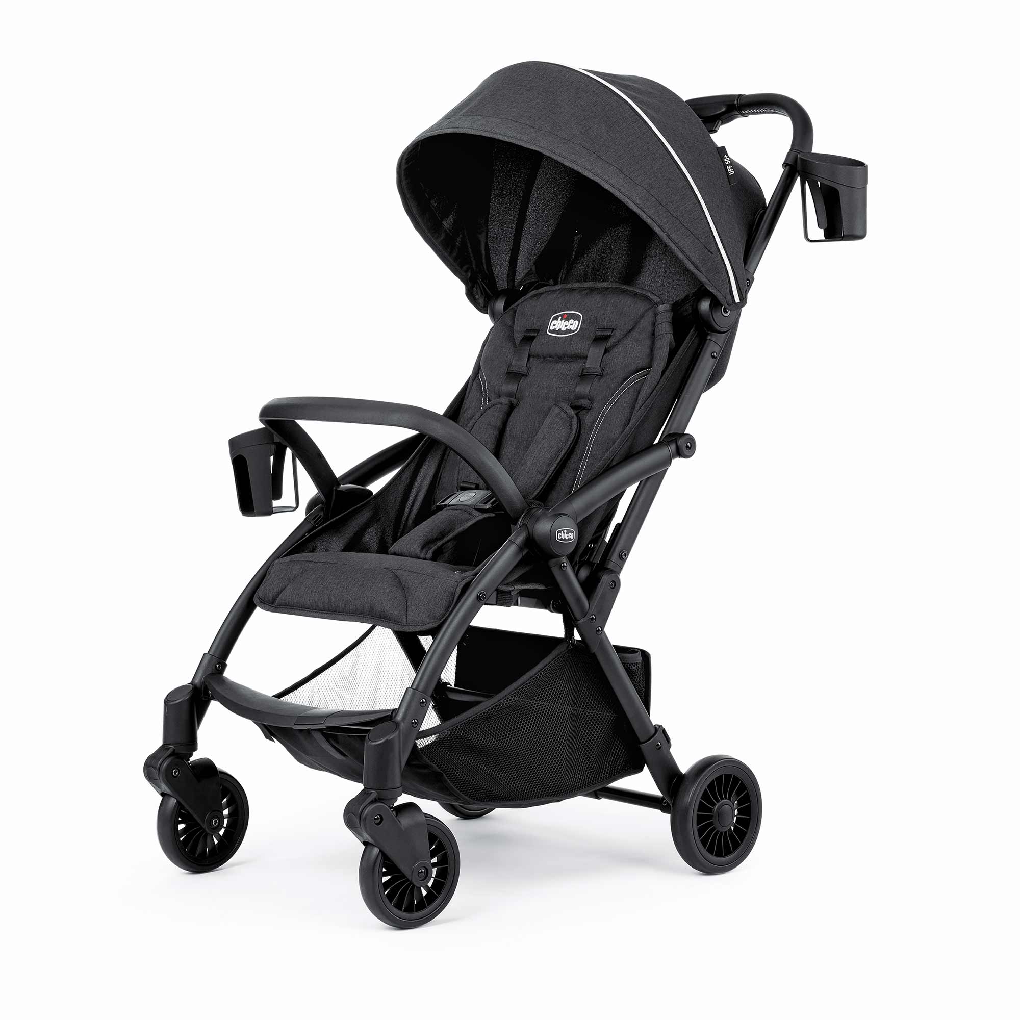 Presto Self-Folding Compact Stroller Graphite Chicco