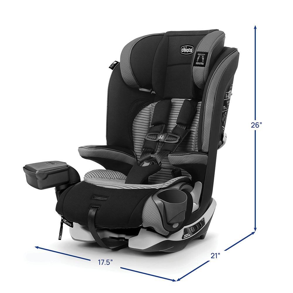 Chicco MyFit Zip Air dimensions image