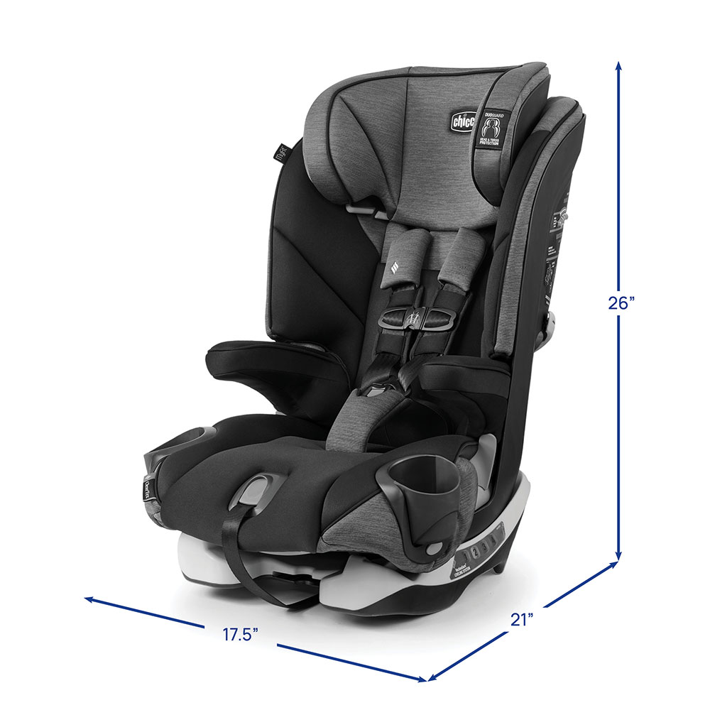 Chicco MyFit ClearTex dimensions image