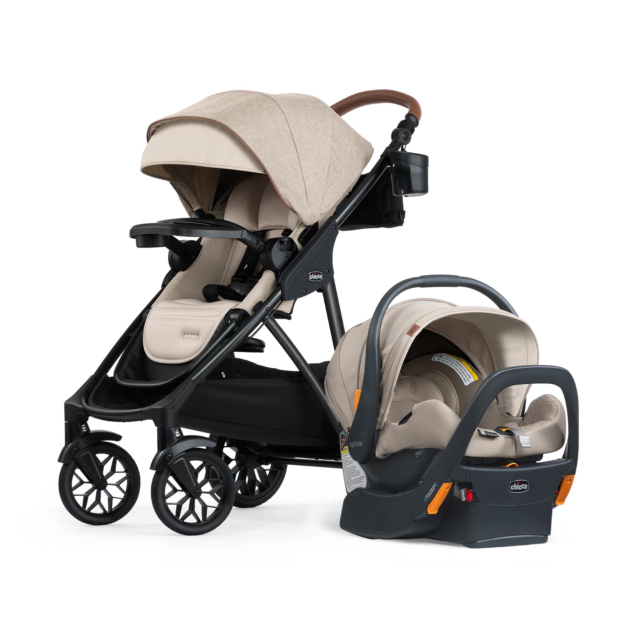 Corso Primo ClearTex Travel System - Hazelnut | Chicco
