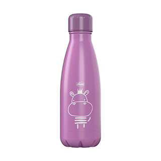 Chicco Stainless Steel Water Bottle 12oz 4yr+