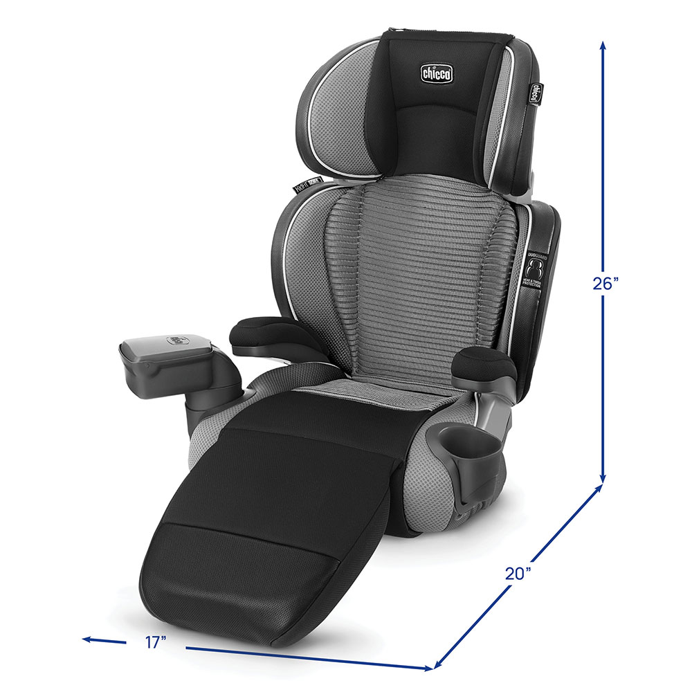 Chicco KidFit Zip Air Plus dimensions image