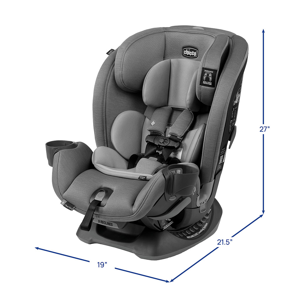 Chicco OneFit ClearTex dimensions image