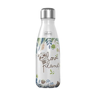 Chicco Stainless Steel Water Bottle 17oz 4yr+