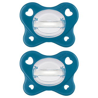 Chicco PhysioForma Dual Soft Silicone Pacifiers 16-24m
