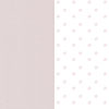 Lullaby Playard Fitted Sheet, 2-Pack in Pink Dot
