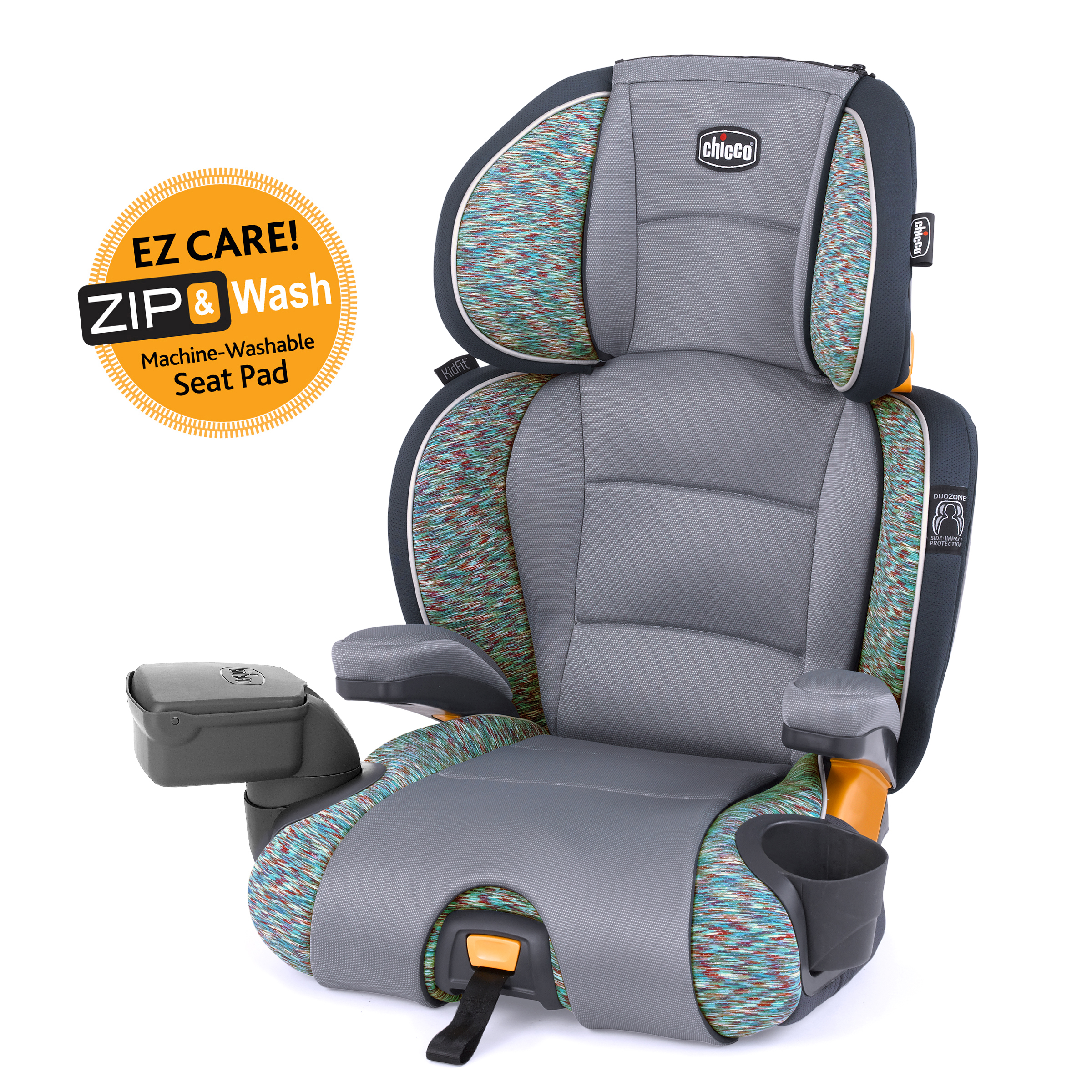 Chicco KidFit Zip 2-in-1 Booster Car Seat - Privata