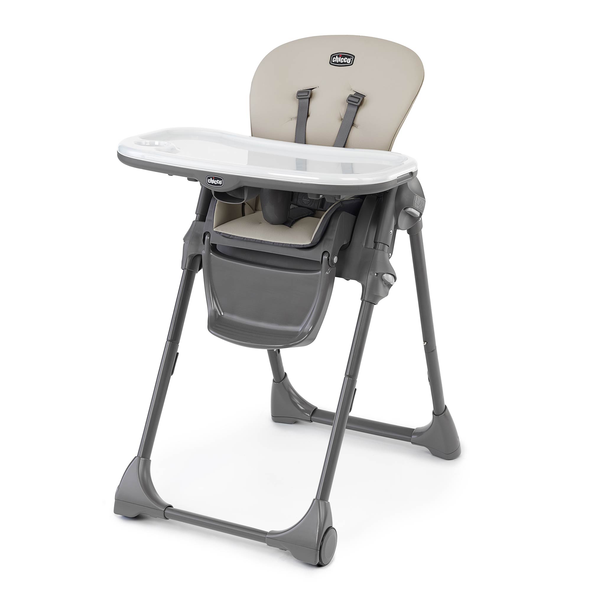 Polly High Chair - Taupe | Chicco