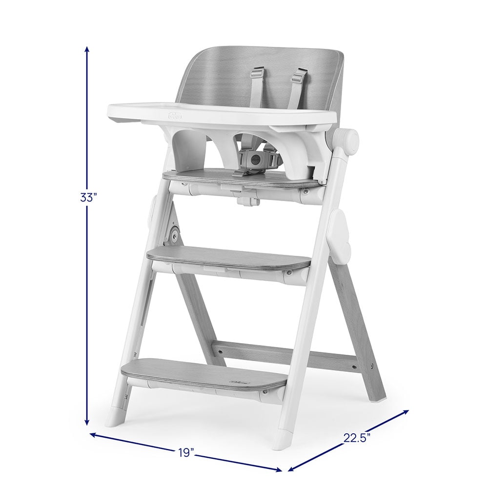 Chicco Wonder 4-in-1 Folding High Chair dimensions image