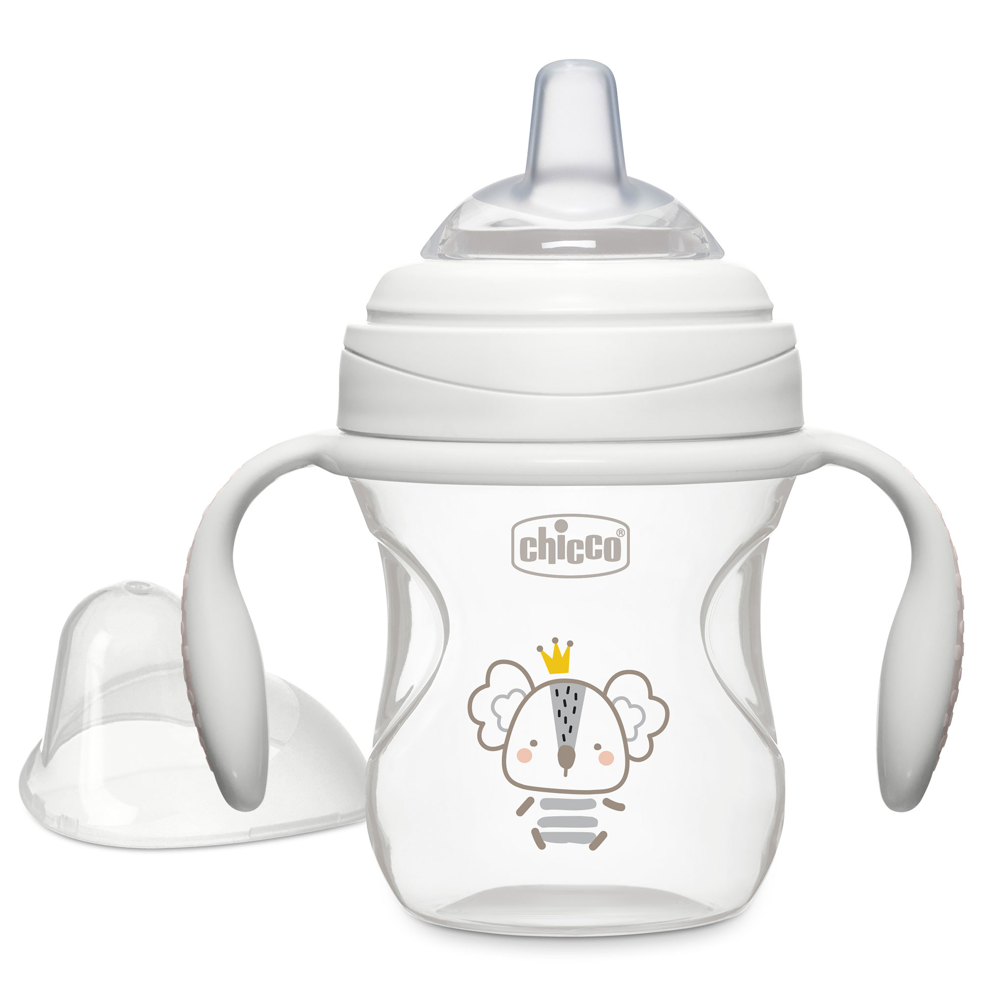 ビンドゥンドゥン コップ Silicone Spout Transition Sippy Cup 7oz 4m+ | Chicco