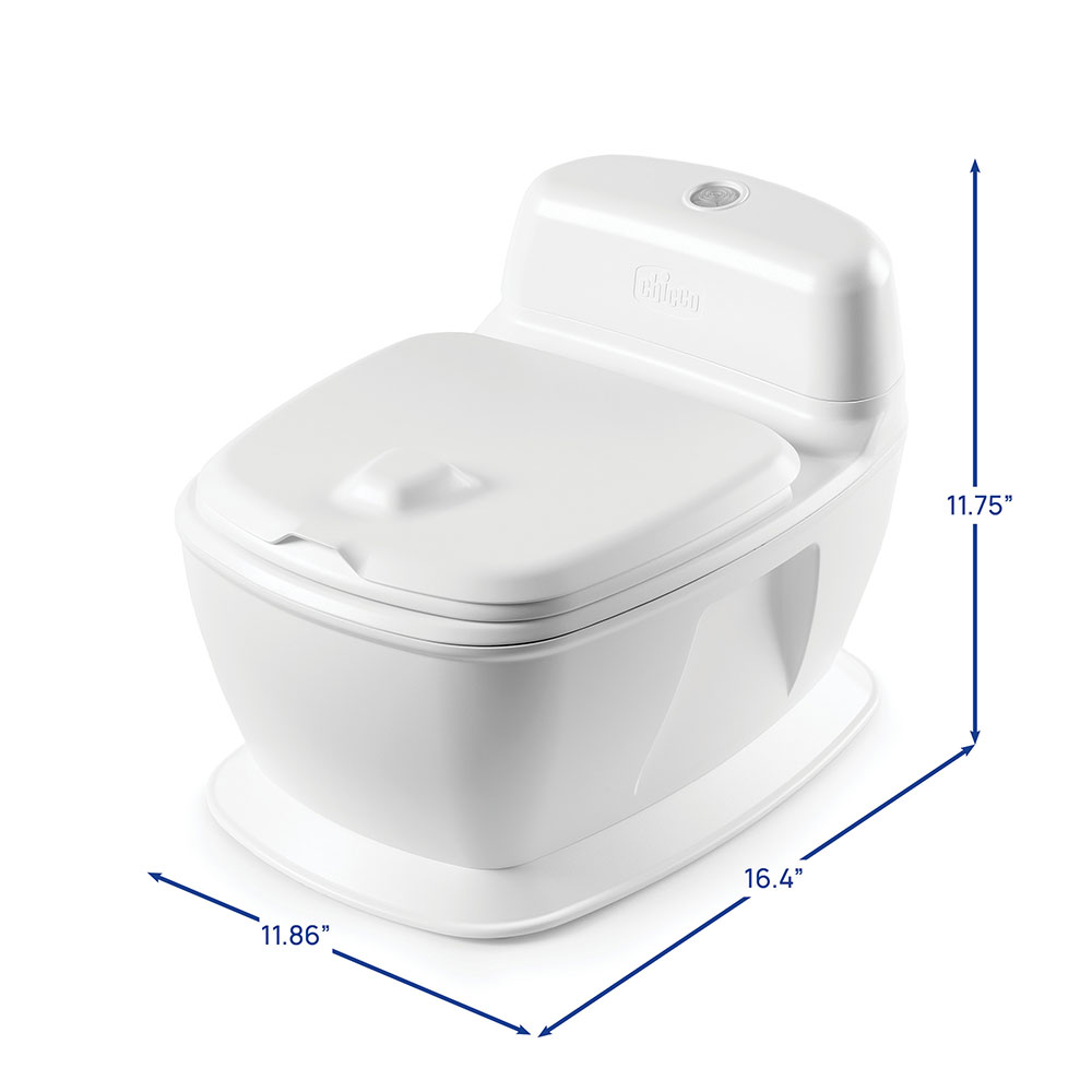 Chicco Toddler Training Toliet dimensions image