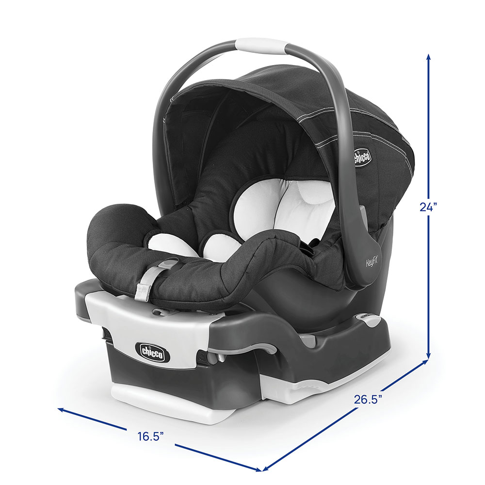 Chicco KeyFit dimensions image