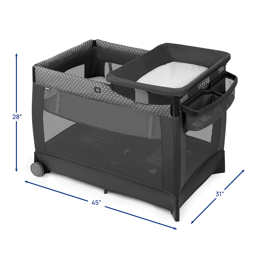 Chicco Lullaby Portable Playard dimensions image