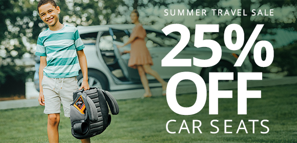 25% OFF CAR SEATS