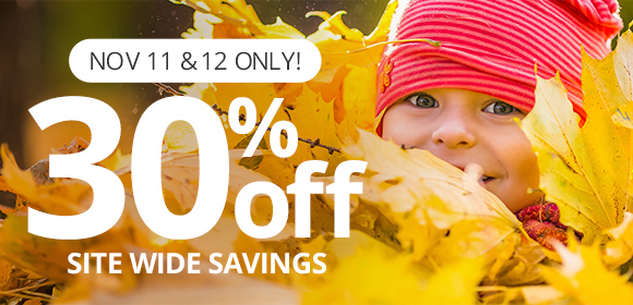 30% Off Site Wide November 11-12 Only
