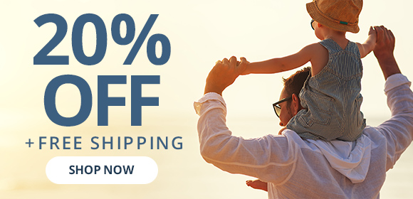 20% OFF + Free Shipping